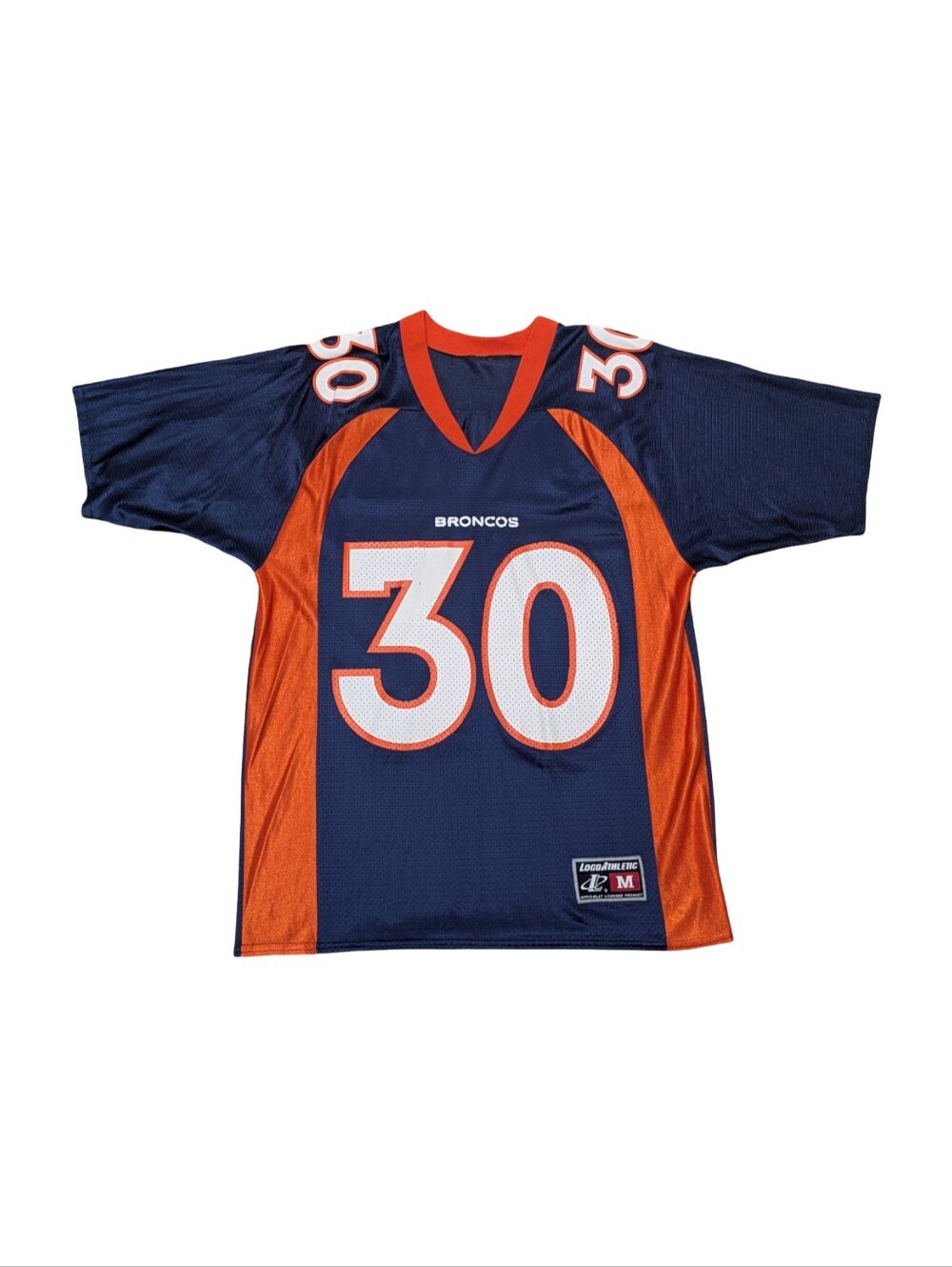 Blokecore Denver Broncos Terrell Davis #30 Jersey Unisex Men's S/M, Women's M/L